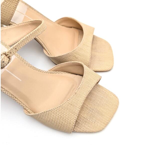 Dolce Vita Nattie Slide Sandal Women's Light Natural Raffia Size US10 EU41 - Picture 10 of 11